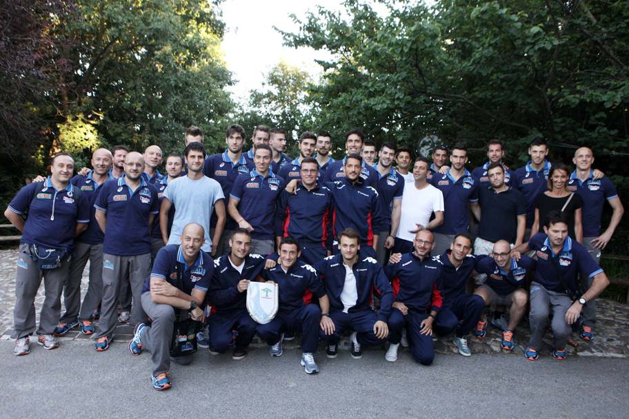 Visita con cena alla comunit di San Patrignano per la nazionale italiana di pallavolo